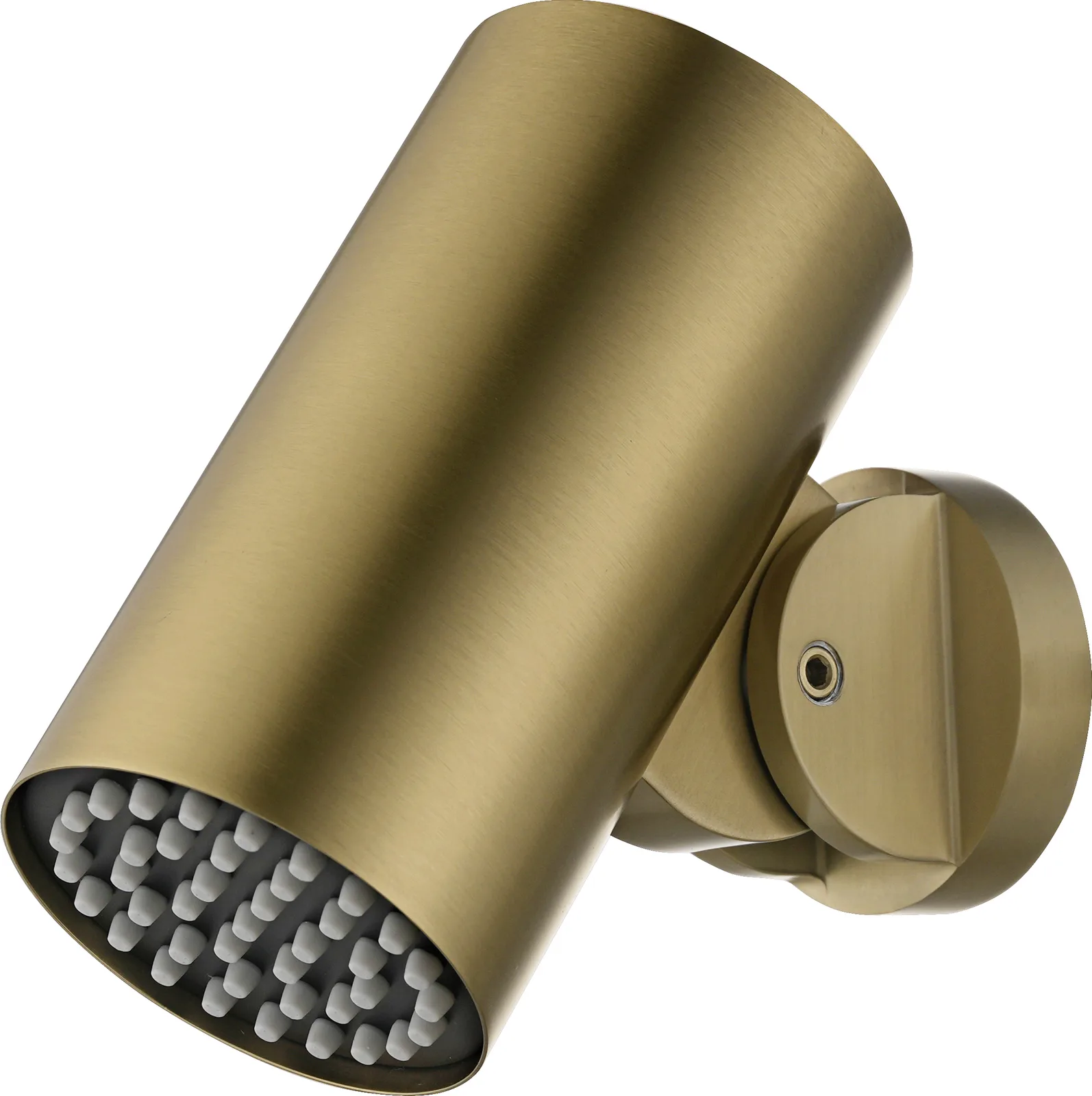 Pomme de douche murale ronde Tube