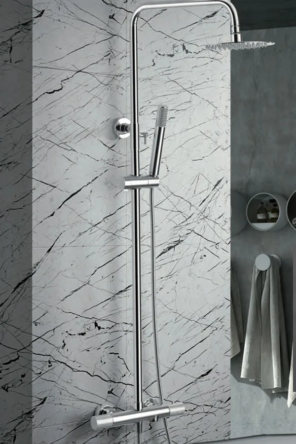 Barre bain-douche thermostatique Line