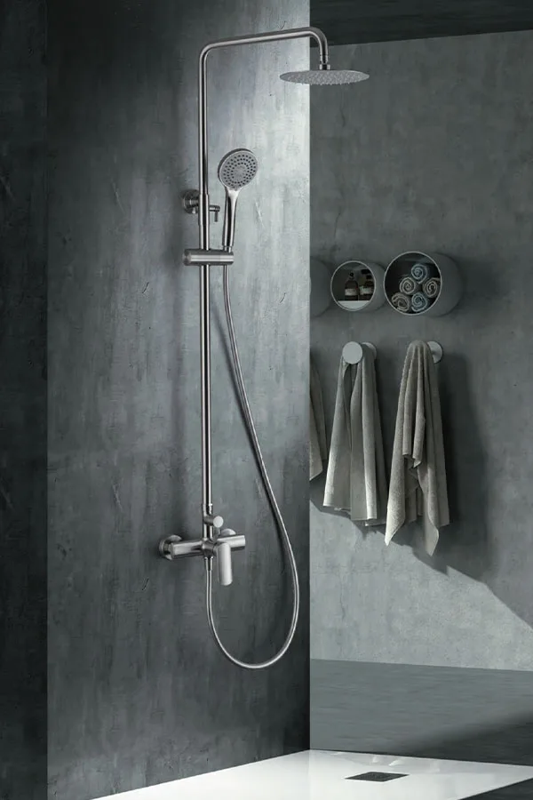 Barre de douche monocommande Ural