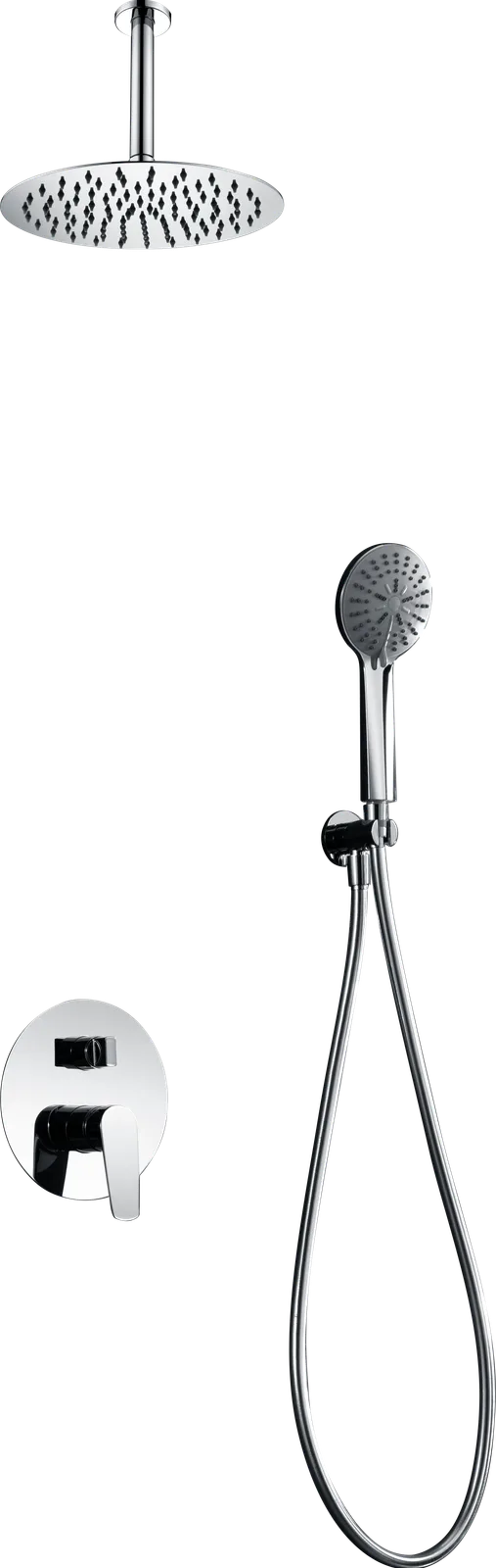 Ensemble de douche encastré monocommande Bruselas