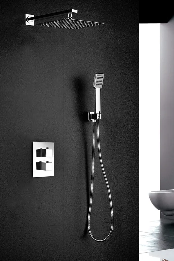 Ensemble de douche encastré thermostatique Cies