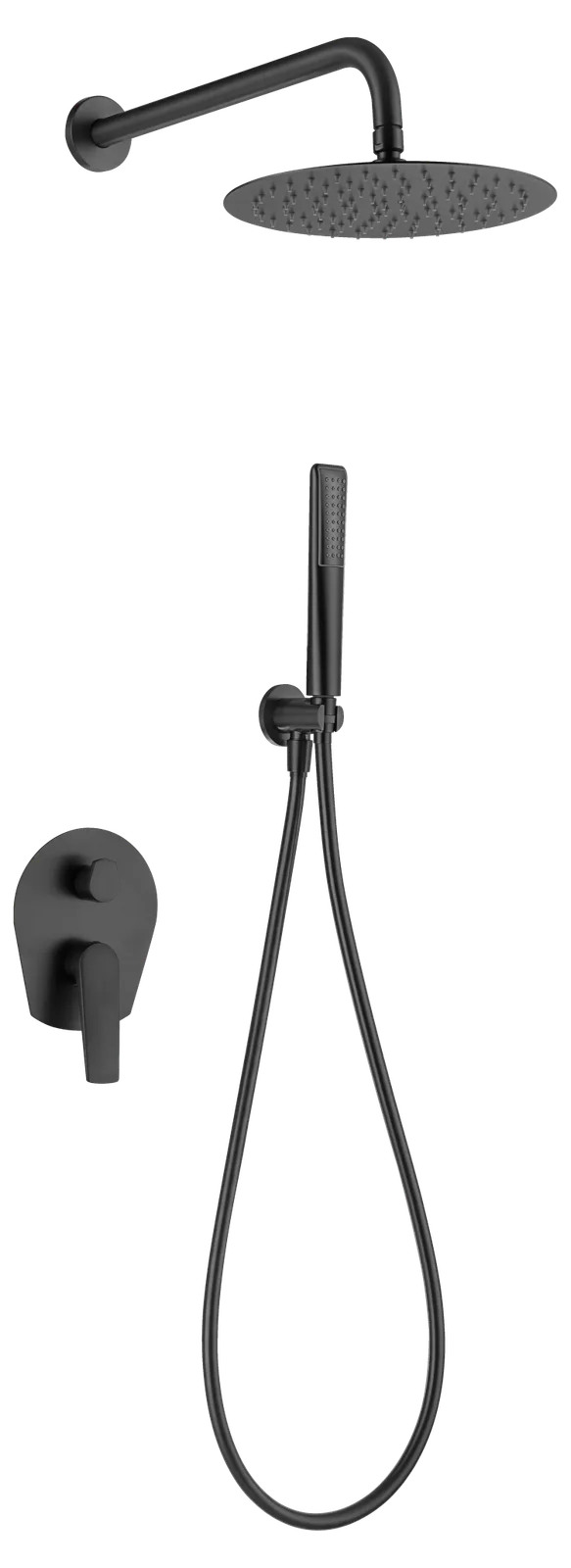 Ensemble de douche encastré monocommande Delos