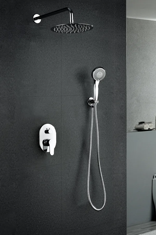 Ensemble de douche encastré monocommande Oslo