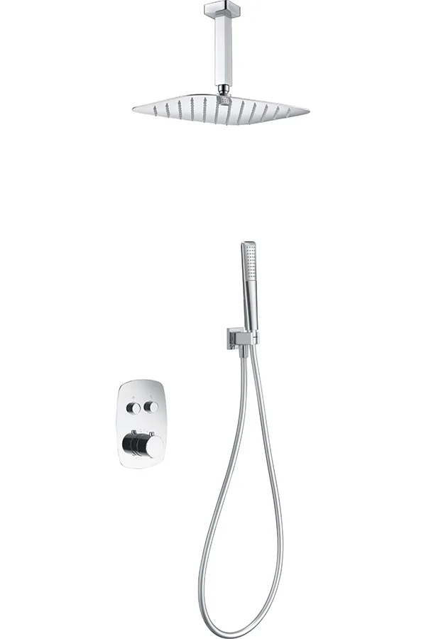 Ensemble de douche encastré thermostatique Feroe