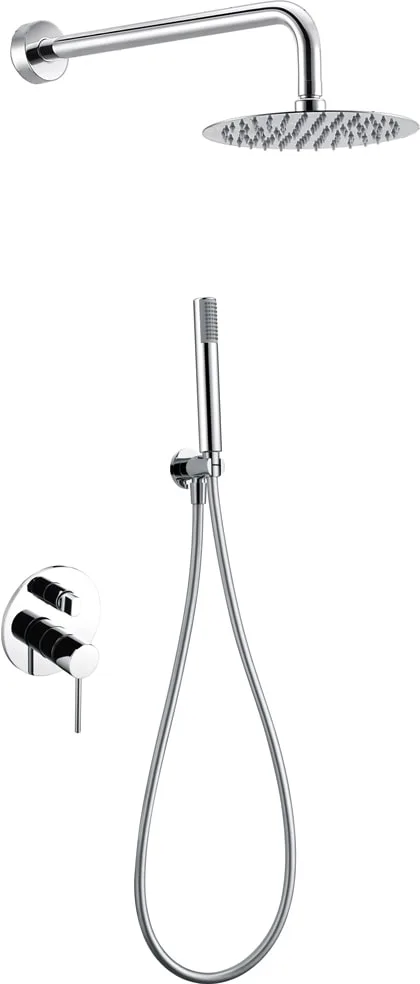 Ensemble de douche encastré monocommande Milos