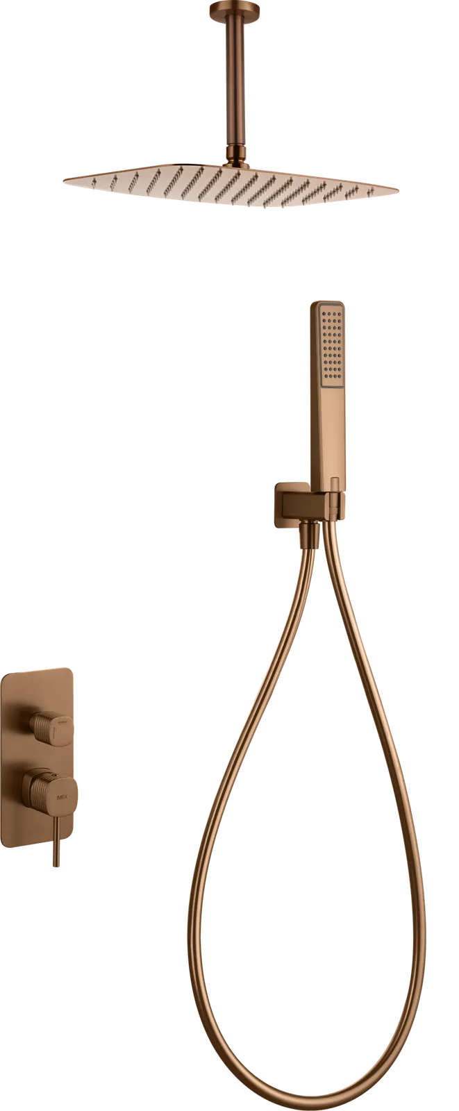 Ensemble de douche encastré monocommande Sassari