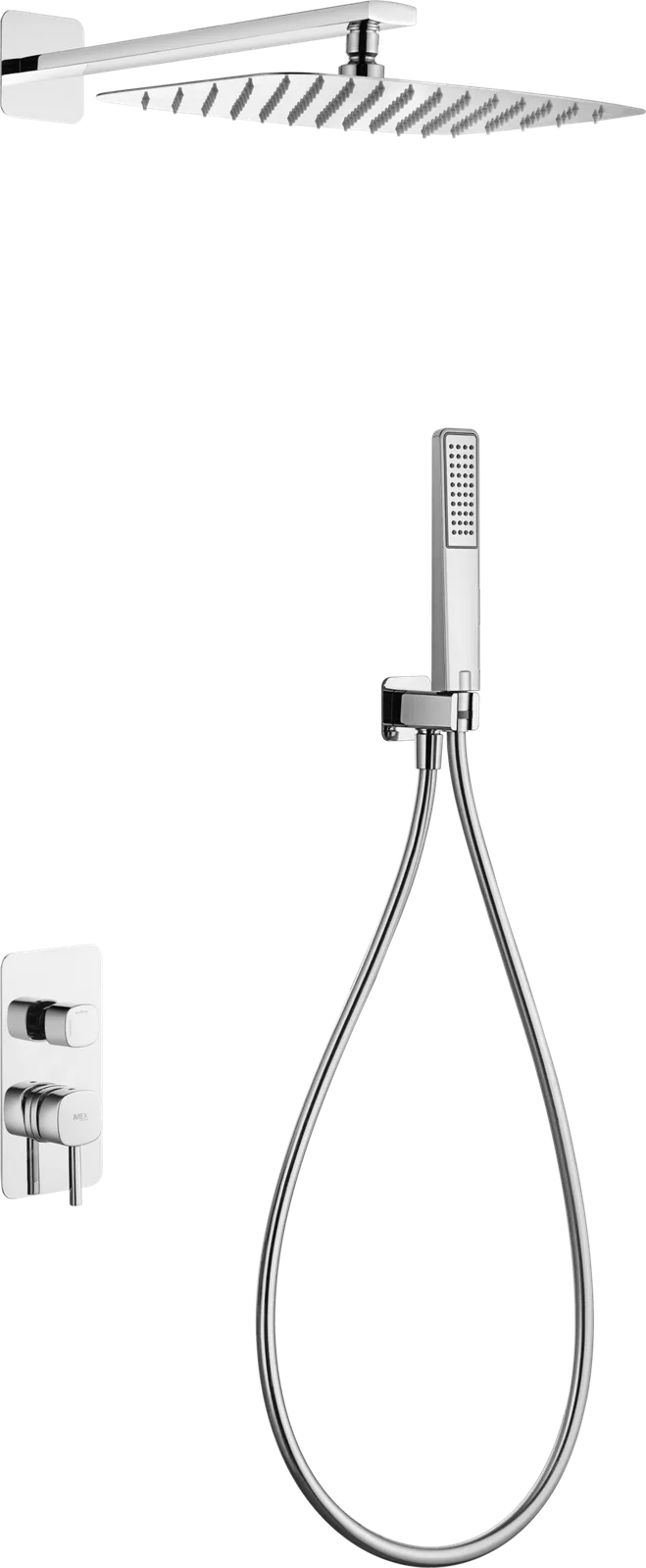 Ensemble de douche encastré monocommande Toscana GPT064