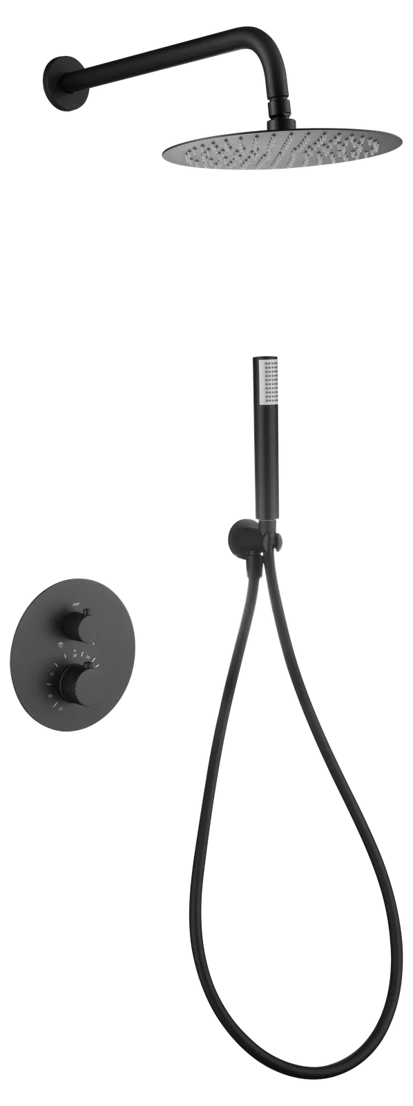 Ensemble de douche encastré thermostatique Génova