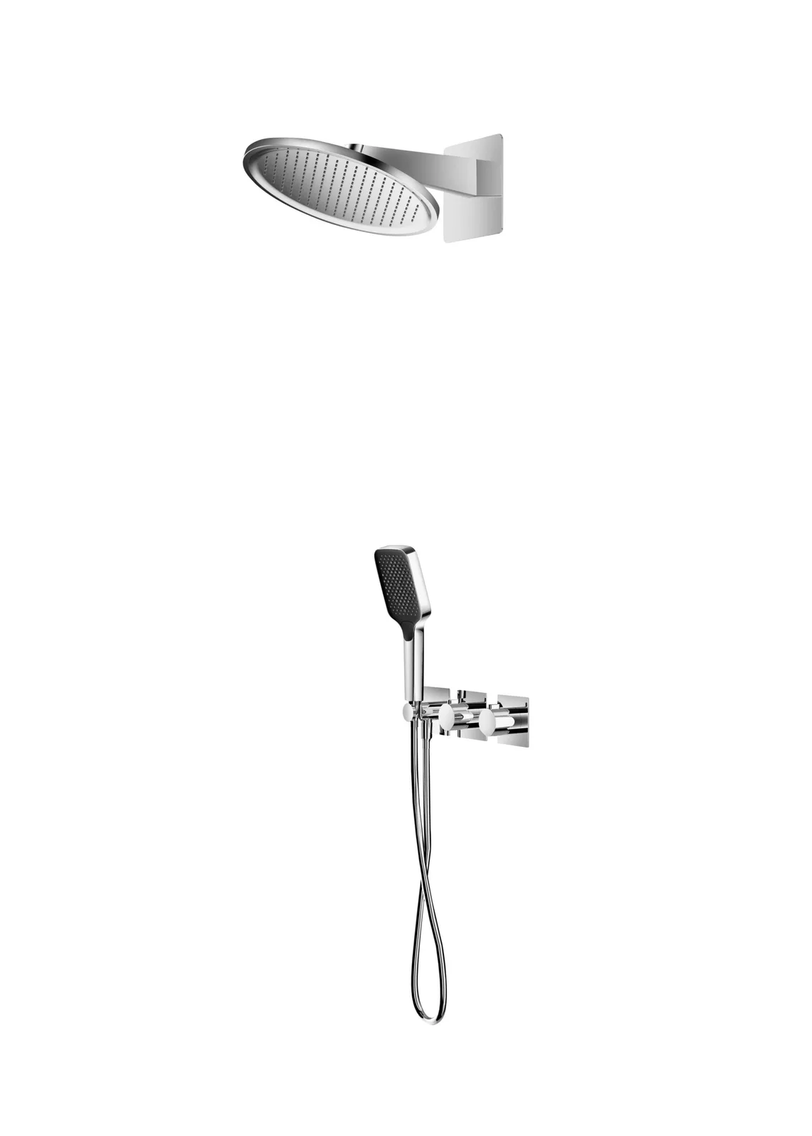Ensemble de douche encastré thermostatique Inari