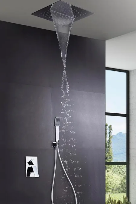 Ensemble de douche encastré monocommande Málaga