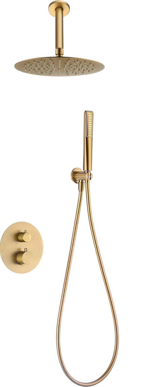 Ensemble de douche encastré thermostatique Salerno