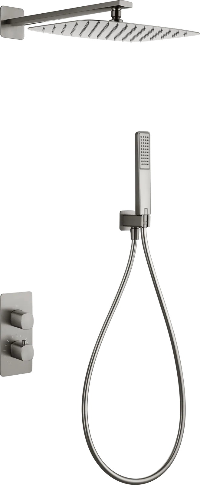 Ensemble de douche encastré thermostatique Toscana