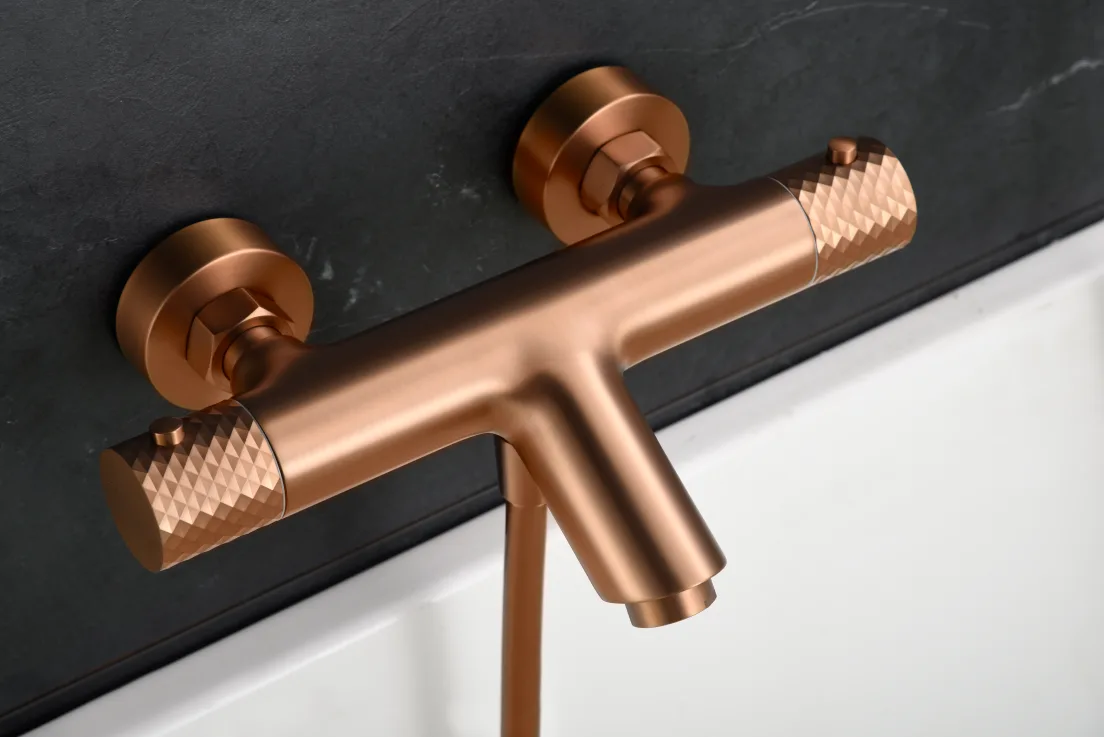 Robinetterie bain-douche thermostatique Génova