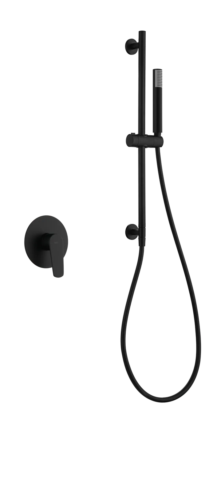 Set de douche monocommande 1 voie avec barre support douchette Bélgica